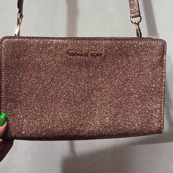 Michael Kors Bags Michael Kors Rose Gold Cross Body Poshmark